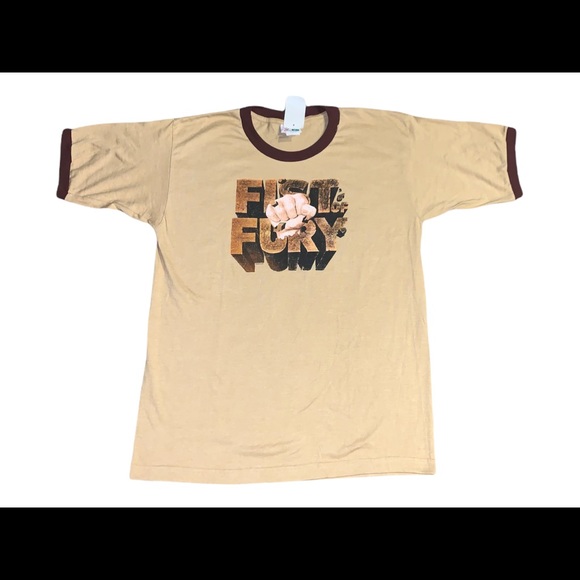 Vintage 2004 Fist of Fury Ringer Shirt Bruce Lee - Picture 1 of 4